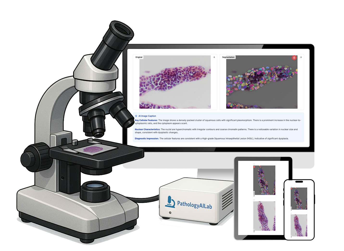 Digital pathology analysis visualization